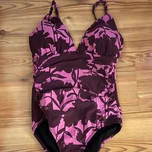 Lands end one piece bathing suit!
